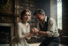 Twenty-five hundred dollars. That was the price of my soul. As the door clicked shut on our wedding night, I trembled, waiting for the monster my father sold me to. But then, Arthur’s voice broke the silence, not with a command, but a sob. ‘Please, don’t look at me,’ he whispered, his hands shaking as he unveiled a truth so dark it changed everything. I thought I knew my fate, but the secret he kept was far more terrifying—and heart-wrenching—than the marriage itself. Would this discovery be my end, or a strange new beginning?