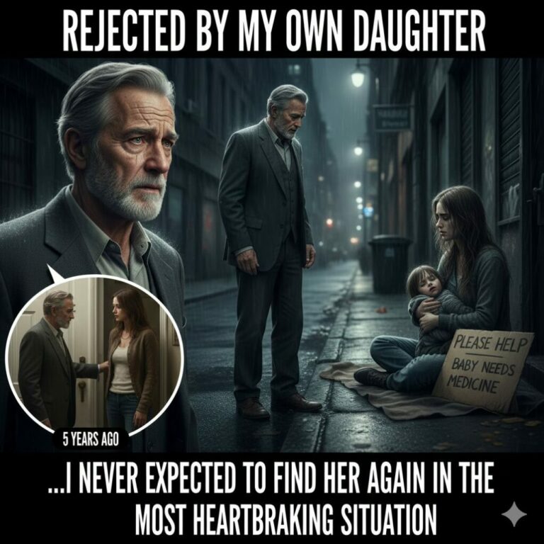 “Rejected by My Own Daughter, I Never Expected to Find Her Again in the Most Heartbreaking Situation”
