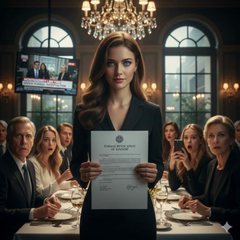 “My mother’s voice didn’t tremble as she handed me the envelope. ‘Consider this your final gift, honey. We’re done with you,’ she sneered, while my sister’s camera lens hovered inches from my face, hungry for my tears. I didn’t cry. I just smiled, whispered a quiet ‘Thank you for setting me free,’ and walked out. They think they just threw me away like trash, but they’re about to find out… I moved the pieces on this chessboard months ago.”