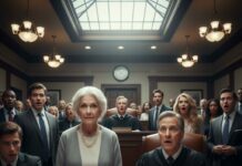 “My daughter rolled her eyes as I walked into the courtroom, leaning over to whisper to her lawyer about her ’embarrassing’ mother. But then, the Judge’s gavel stopped mid-air. He turned pale, leaning forward to whisper, ‘Is it really her?’. The room fell deathly silent. They saw a quiet old woman; he saw the legendary retired Supreme Court Justice who had trained him. That trial changed everything. She was stunned when…”