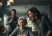 I was eating when my daughter-in-law spat into my food and screamed, “you are trash! i wish you had never been born!” my son just stood there filming and laughing. i walked away in tears. the next day, a notary arrived. when she heard what he said, she began screaming in despair.