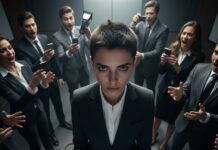 “They laughed as the clippers buzzed, shearing away my dignity. ‘Relax, it’s just a bet!’ my boss sneered, hair falling like dead leaves. I didn’t cry. I just stared at their smirking faces, memorizing every one. ‘You think you’ve won?’ I whispered, a cold smile forming. ‘You just handed me the keys to your destruction.’ Ninety days later, their empires are ash. They lost everything—their jobs, their names, their sanity. Want to know how I broke them?”