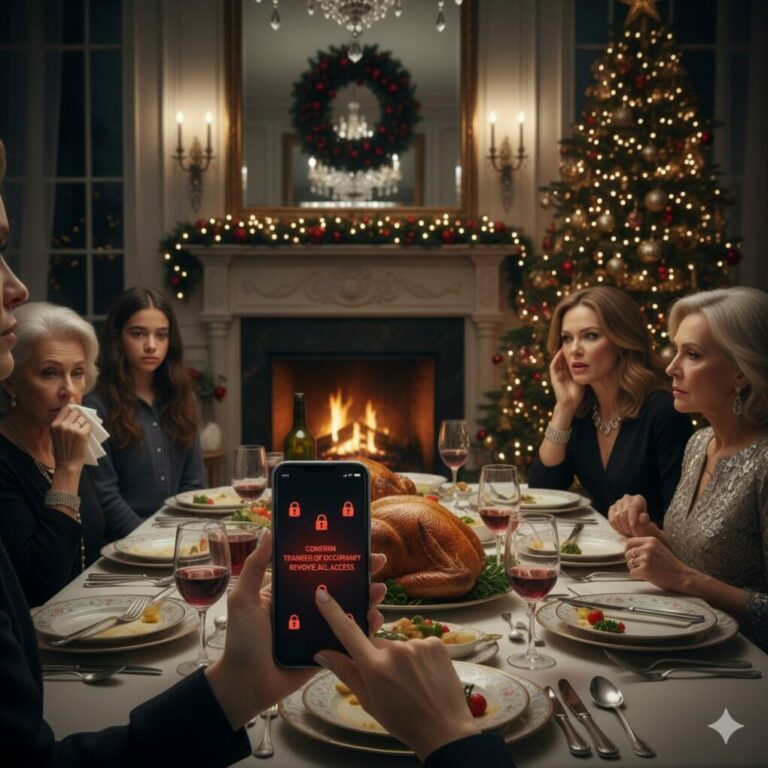 “As my mother spat out, ‘Christmas is better without you,’ and my sister pointed to the door, something inside me finally snapped. I didn’t cry. I didn’t beg. I just looked at them and whispered, ‘Fine. Then you won’t mind me doing this.’ I pulled out my phone, made one single tap, and walked into the snow. Ten minutes later, my phone exploded with desperate screams. They realized too late exactly who had been paying for their ‘perfect’ life.”