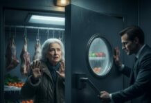 The frost was biting into my skin, but the coldness in my son’s eyes hurt more. As the heavy steel door slammed shut, I heard his muffled laugh: ‘Goodbye, Mother. Your empire is finally mine.’ In that pitch-black freezer, lungs burning and heart slowing, I realized my own flesh and blood had become my executioner. He thinks I’m a frozen memory now, but I have one final lesson to teach him. He locked me in… but who really holds the key to his survival?