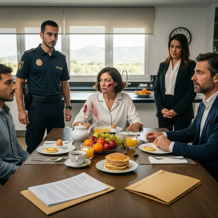 Después de que mi esposo me golpeara, me fui a la cama sin decir una palabra. A la mañana siguiente, se despertó con el aroma de un desayuno… y lo que vio cambió todo para siempre.