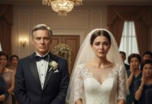 On my wedding day, I couldn’t stop trembling. I was walking toward a man old enough to be my grandfather, while the man I loved watched from the crowd. When the ceremony ended, my new husband whispered, “There’s something you must know… about your mother.” My heart stopped. What he confessed that night shattered everything I thought I knew about my family— and about myself. Would you dare to hear the truth?