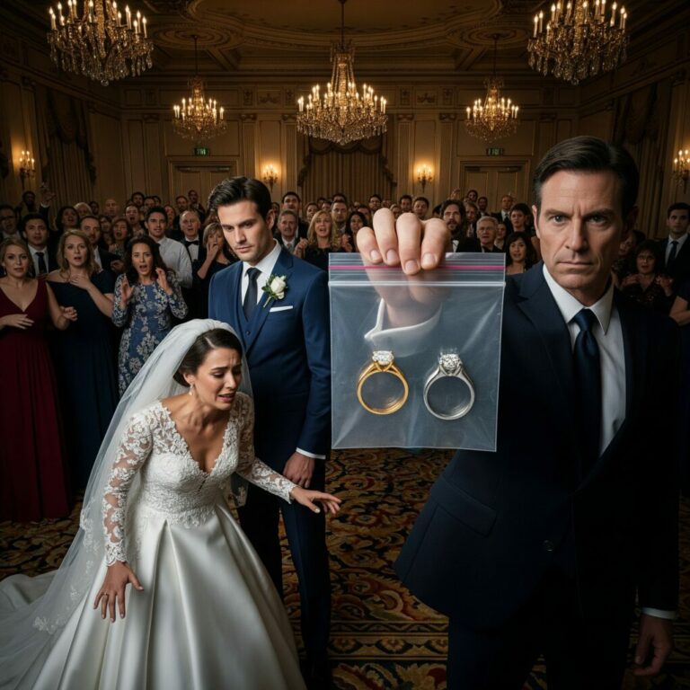 The bride blamed a child for stealing a priceless ring. Minutes later, her entire plan unraveled, revealing a shocking escape attempt that stunned the whole ballroom.