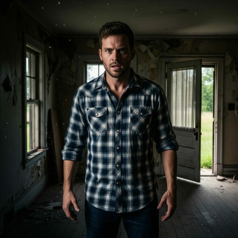 “My parents left me a crumbling house in the middle of nowhere, while my brother got the mansion in the city,” I muttered, fists clenching. My wife’s words echoed in my ears: ‘You’re weak. Don’t come back until you stand up for yourself.’ Heart pounding, I drove to Montana, dreading what awaited me. The door creaked open, and I froze. Shadows danced across the walls… and then I saw it. Something in the corner moved. “Who’s there?” I whispered, but the answer made my blood run cold…