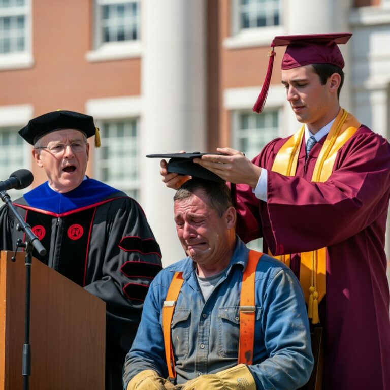 I never expected my PhD defense to expose a secret from my stepfather’s past. When Professor Santos reached for my dad’s hand, he suddenly froze. “Y–You… you’re Ben Turner?” he whispered, stunned.