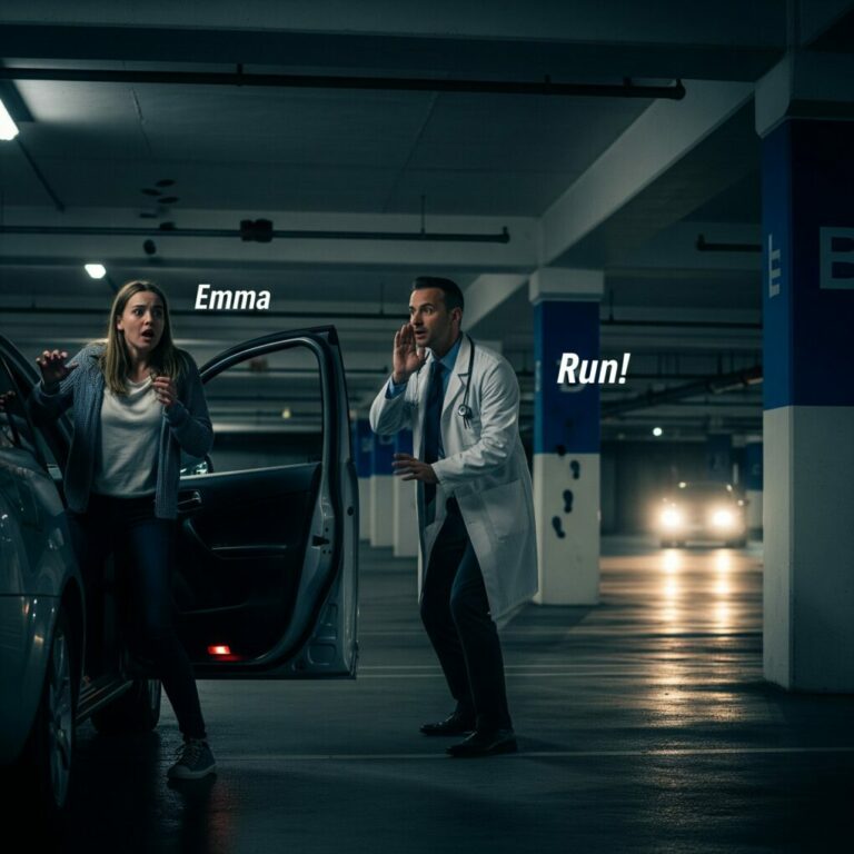 The doctor’s hand trembled as he slipped a folded note into my bag. “Don’t react,” he whispered. “Just… run from your family. Now.” I froze, thinking it had to be a mistake. But that night, as my mother’s voice drifted through the hallway—“Did the doctor suspect anything?”—my blood turned to ice. Only then did I understand the doctor wasn’t warning me… he was giving me a chance to survive.