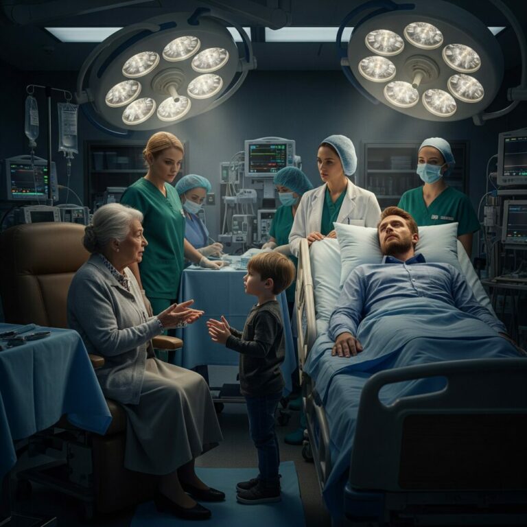 My son was dying and needed my kidney. My daughter-in-law told me “It’s your obligation, you’re his mother!” The doctor was about to operate on me when my 9-year-old grandson yelled “Grandma, should I tell the truth about why he needs your kidney?”