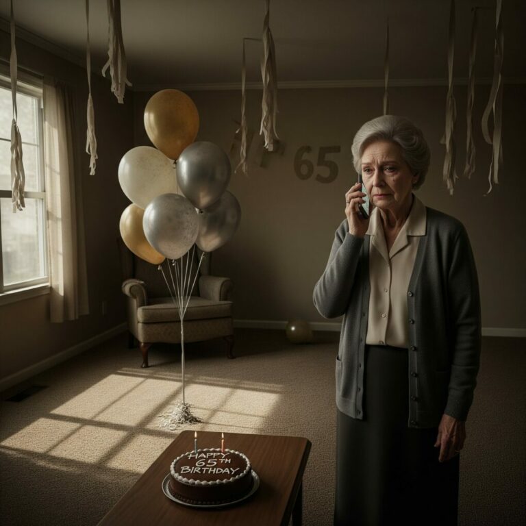 When I turned 65, I expected a little celebration… but the house was empty. Not a single soul showed up,” I murmured, forcing a smile. Later, my daughter-in-law’s social media lit up with pictures of everyone laughing on a cruise. I clenched the DNA kit in my hand. “Let’s see how happy you really are,” I whispered. When she saw the result, her face went pale. My son doesn’t deserve a shrew like that… but what would I do next?