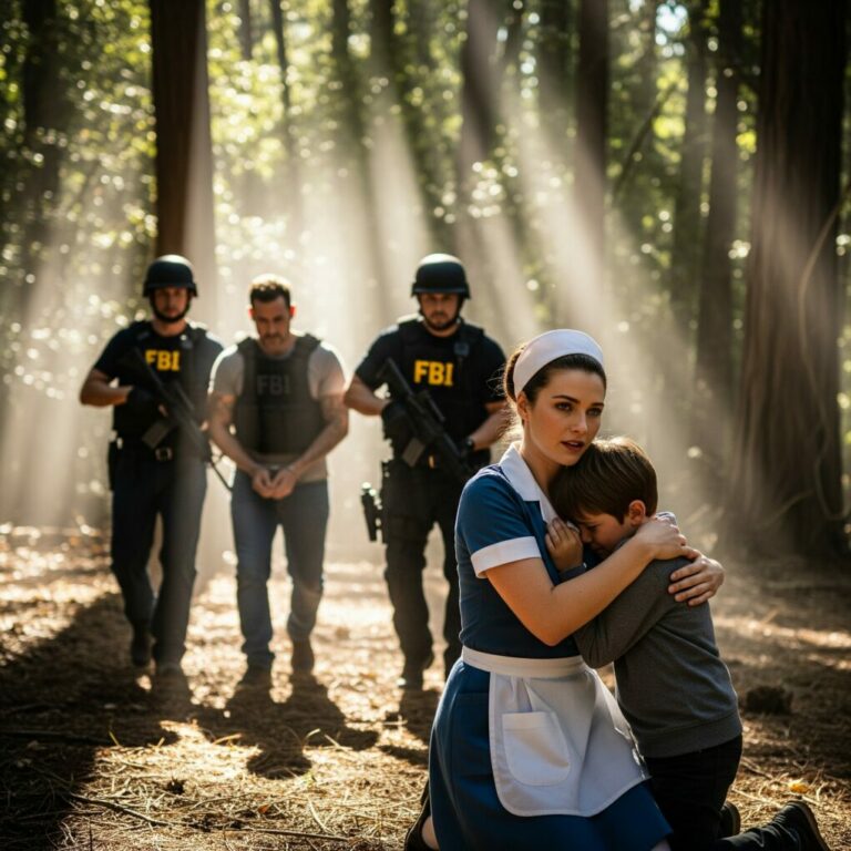 Every morning, the quiet boy sat in the corner booth, and every morning I slipped him a warm meal he never asked for. “Thank you… someday I’ll repay you,” he whispered once, eyes full of something I couldn’t name. Today, four black SUVs screeched to a stop outside my diner. Men in suits poured out. One pointed at me. “Ma’am, we need to talk. It’s about the boy.” My heart stopped. What had I gotten myself into?