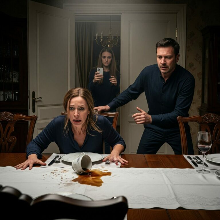 “One sip, Emma, and it’ll all be over,” Daniel whispered, too close to the truth. My hand hovered over the coffee, heart racing. I had learned to never trust them again. With a quick switch, the plan backfired instantly—Laura gasped, trembling violently. The world seemed to stop as the truth hit. All those mysterious hospital visits, the subtle poisonings—they were real. And now, finally, I could fight back.