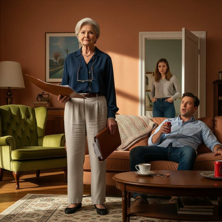 For years I lived in silence, feeding the chaos around me. Then he shouted, ‘I own this house!’ I held the papers, smiled, and whispered, ‘Not anymore.’ Suddenly, decades of control and fear evaporated with one simple truth: the house—and my life—were finally mine.