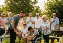 They laughed as I hit the concrete. ‘Stop faking for attention!’ my brother shouted, pointing at my wheelchair. My leg throbbed like fire, and pain shot up my spine with every breath. Fifty people were watching, some filming, everyone judging. I wanted to scream, but no sound came. Then a calm voice cut through the chaos: ‘Ethan, that’s enough.’ Who is he? And why is he about to change everything I thought I knew about my family?