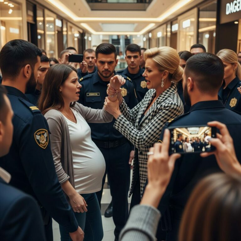I was eight months pregnant when she grabbed my wrist and screamed, ‘Thief!’ in the middle of the mall. People pulled out their phones. Security surrounded me. “I didn’t take anything,” I cried. Then she slapped me and said, “Women like you deserve jail.” She had no idea my fiancé owned the entire mall. And that was the moment her perfect life began to collapse.