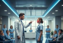 The slap echoed through the hospital like a gunshot. “You stay in your place,” he sneered. Everyone stared at me, waiting for me to break. But instead, I whispered, “A patient’s life comes before your ego.” That’s when footsteps stopped behind us. Someone powerful was watching. And in that moment, I knew—this story was no longer about humiliation. It was about justice.