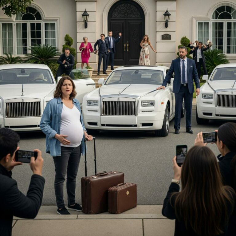 “Pack her things,” my mother-in-law ordered, like I was furniture being thrown out. I grabbed my belly and begged, “Ethan, this is your child.” He replied coldly, “You don’t belong in my world.” I thought I had lost everything—until two Rolls-Royces stopped in front of the house and my brother stepped out saying, “Touch her again and you lose it all.”