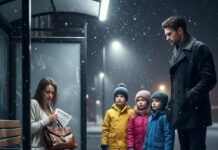 Left in the Cold After Being Labeled “Infertile and Worthless,” I Thought My Life Was Over—But One Night, One Kind Stranger, and Three Children Who Needed a Mother More Than Biology Ever Could Turned My Lowest Moment Into the Beginning of a Love, a Family, and a Purpose I Never Saw Coming