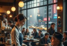 The Day a Young Waitress Paid for a Stranger’s Coffee Without Knowing He Was a Billionaire: How One Small Act of Kindness on a Rainy Morning Sparked a Journey of Trust, Connection, and Life-Changing Choices for Both of Them