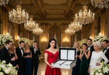 When my mother-in-law smiled and said, ‘Happy anniversary, dear,’ and handed me divorce papers in front of 300 guests, she expected me to cry. Instead, I smiled back and whispered, ‘Thank you.’ The room went dead silent. What she didn’t know was that I already owned her house, her company, and the floor she was standing on. And that night? It wasn’t my ending—it was hers