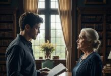 You think you can outsmart me?” Her voice cut through the library like ice. I clenched the folder of evidence, refusing to back down. “I know everything, Margaret. Every lie, every scheme.” Her composure faltered for a split second, and I saw the first crack in her empire. But would justice be enough… or had I just triggered a reckoning I couldn’t survive?