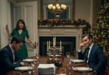 Ethan leaned back, grinning. “You’ll beg me to stay, Claire.” I signed the papers slowly, watching his smile fade. Then I handed him the envelope. “Consider this my Christmas gift,” I said. Inside: proof of his crimes, my house, my future. His confidence crumbled, and suddenly, the woman he tried to destroy held all the power. This was my turn to write the rules.