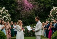I smiled at the pink confetti as it rained down, but then Daniel handed me an envelope. “I’m leaving you. I’ve been seeing someone else,” he said, his grin cruel. Gasps filled the garden. I held my trembling hands, but a slow smile spread. “Well, I have an announcement too,” I whispered. Everyone thought today would break me—but they had no idea the truth I had been hiding.