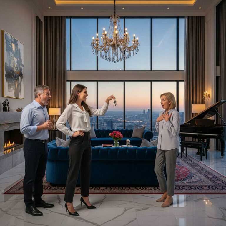 “April, how did you buy this house?” my mother gasped, staring at the Westfield Estate. I smiled, holding the keys. “I’m not the girl you thought I was. I’ve had a billion-dollar trust since my birthday.” Their faces went pale, and for the first time, I saw real fear in their eyes. The envelope they laughed at had made me unstoppable. What would you do if the world always underestimated you?