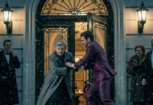 “Get her out before the mayor arrives,” my son ordered. They watched him drag me into the storm—and said nothing. I handed him an envelope and whispered, “Merry Christmas.” He thought it was a final plea. It was a key. And when the guards turned toward him instead of me, I finally learned how silence can scream.