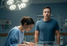 “I don’t understand… this can’t be my baby,” I whispered, clutching the tiny boy in my arms. Daniel’s face was pale. “Emily… I saw him. Two months ago… in the morgue.” I froze. Behind us, my sister cooed at the child she thought was hers. The world tilted, and suddenly nothing made sense. Someone had lied—and the truth could cost a life.