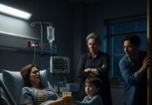 “You want me to drink it?” I whispered, my hand shaking over the cup. Leo’s tiny face was serious, almost accusing. “Grandma said if you do, Daddy will bring Mommy home.” My blood froze. This wasn’t a mistake—it was a trap. My hospital room had become a death chamber, and I was the prey. But what if moving too fast gave them the evidence they needed… or me, the end?”