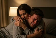 “Steve… who are you talking to?” I whispered, my voice trembling. He didn’t answer, just stared at the empty room, his fingers trembling. “You would’ve loved her dress, Stace… she looked like an angel.” My stomach dropped. My husband… talking to someone who wasn’t there? And then I realized—was this grief, or something I couldn’t handle? Could I really marry a man living in the shadows of a past I couldn’t touch?