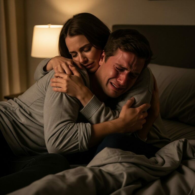 “Steve… who are you talking to?” I whispered, my voice trembling. He didn’t answer, just stared at the empty room, his fingers trembling. “You would’ve loved her dress, Stace… she looked like an angel.” My stomach dropped. My husband… talking to someone who wasn’t there? And then I realized—was this grief, or something I couldn’t handle? Could I really marry a man living in the shadows of a past I couldn’t touch?