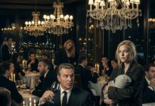 I froze as she whispered, “May I have your leftovers, sir?” A tiny baby clung to her chest, eyes wide with hunger. My untouched plate suddenly felt like a lifeline—and in that moment, something inside me cracked. I had spent ten years in silence, thinking love and hope were gone forever. But now… could a stranger, a girl with nothing but courage, really save me?