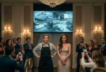 I stepped into the ballroom, tray in hand, invisible to the rich and arrogant, until I flicked off my apron. “I think there’s been a misunderstanding,” I said, my voice steady. “I’m Kinsley Wong. I own this hotel… all 17 of them.” Gasps erupted. Madison froze, makeup running. The Ashfords? Mortified. Every secret, every lie, exposed. And as whispers circled the room, I realized—I finally held the power I’d earned in silence. What would they do next?