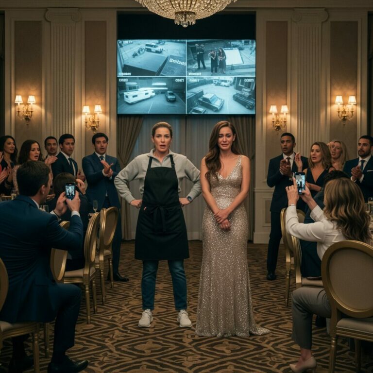 I stepped into the ballroom, tray in hand, invisible to the rich and arrogant, until I flicked off my apron. “I think there’s been a misunderstanding,” I said, my voice steady. “I’m Kinsley Wong. I own this hotel… all 17 of them.” Gasps erupted. Madison froze, makeup running. The Ashfords? Mortified. Every secret, every lie, exposed. And as whispers circled the room, I realized—I finally held the power I’d earned in silence. What would they do next?