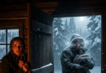 I froze with my hand on the door handle when he said, “Please… my son is dying.” The storm screamed outside, drowning my heartbeat. Every instinct told me to lock the door and step back. “I don’t help strangers,” I whispered. Then the boy coughed—weak, broken. That was the moment I didn’t know yet would destroy my old life… and build a new one.