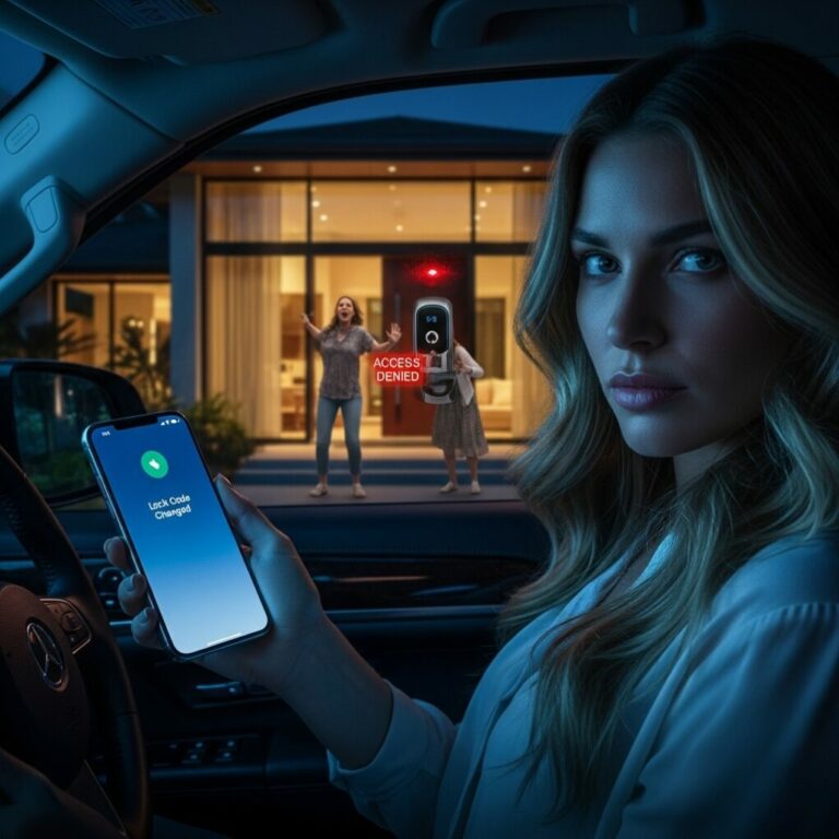 The $5,000 Betrayal “You’re not a guest,” my sister sneered, her voice dripping with malice. “You’re just the free nanny for the $5,000 vacation you paid for.” The room went cold. I realized then that my generosity wasn’t a gift to her—it was a target on my back. I forced a smile, nodding as she toasted to her ‘genius.’ But as the house fell silent and they drifted into a peaceful sleep, I wasn’t dreaming. I was packing. One click of the lock code, one silent exit, and the realization hit: they weren’t just losing a babysitter; they were about to find out what happens when you bite the hand that feeds you. How long will it take them to notice the door is deadlocked?