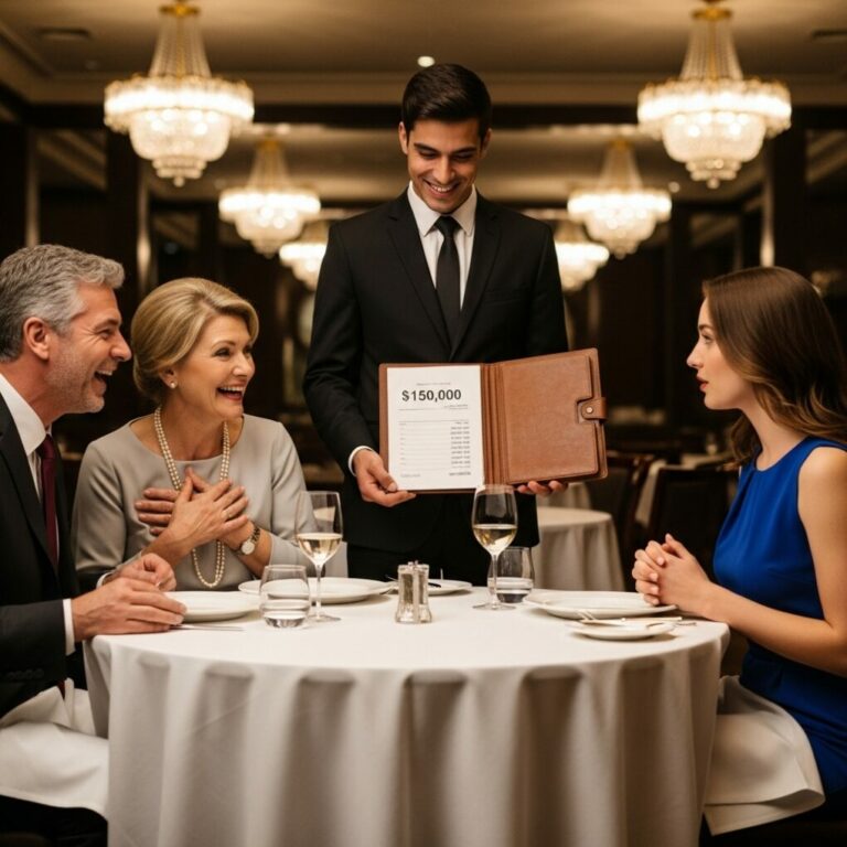 I still remember the way my mother-in-law laughed, waving the $150,000 bill in my face as if it were a joke. “Oh honey, you’ll cover this… right? That’s what family does!” she sneered, while my father-in-law chuckled behind her.  I stared at them, every insult they’d ever thrown at me echoing in my head—then I smiled. “Actually… there’s something you should know.”  Their faces dropped instantly. And what happened next? Let’s just say—they never laughed at me again.