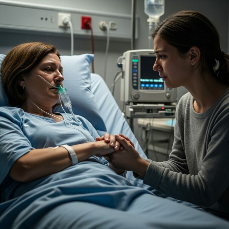 Cuando mi madre luchaba por su vida en la UCI, no apareció nadie; solo cuando ella se fue, todos regresaron… por la herencia.