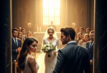 “My own sister hid me behind a pillar like a shameful secret while the family toasted to her ‘perfect’ life. I was ready to walk out until a billionaire stranger grabbed my hand. ‘Don’t let them win,’ he whispered, ‘Today, you’re the guest of honor.’ When he stood up to reveal the truth, the room went silent. My sister’s face turned pale. This wasn’t just a wedding anymore—it was my revenge.”