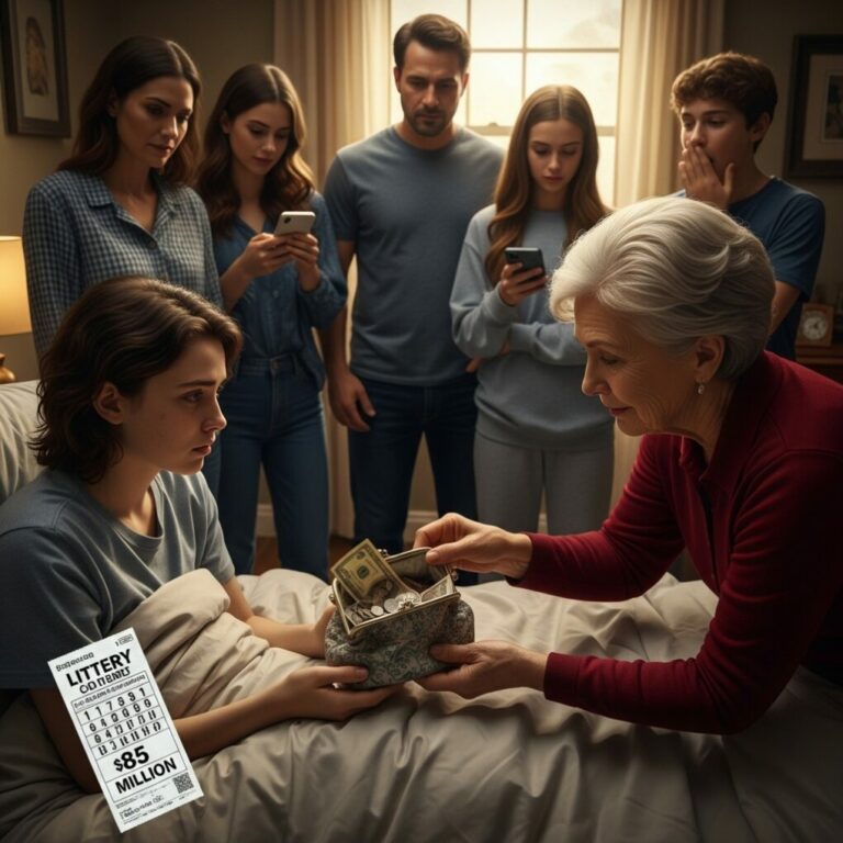 When the doctor’s note hit the table, my mother sighed. “We can’t afford this,” she said, avoiding my eyes.  I nodded, pretending to be weak. No one offered help. Not my parents. Not my siblings.  Only my grandma reached into her purse and whispered, “This is all I have, sweetheart.”  They didn’t know I was holding an $85 million secret. And what I chose to do next would change everything.