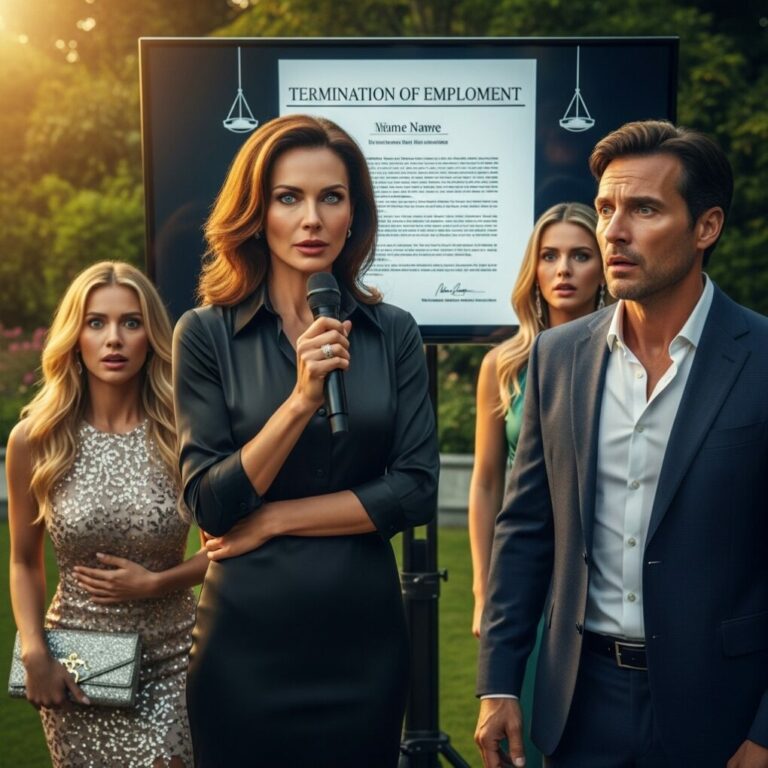 “My husband’s mistress handed me the divorce papers at our reunion, laughing, ‘Sign it, honey, it’s over.’ The room went dead silent as they waited for my tears. I didn’t cry. Instead, I grabbed the microphone, smiled, and whispered: ‘You forgot one thing, darling—I own the company you both work for.’ The look of pure terror on their faces was worth every second. Now, they’re about to lose everything… and I’m just getting started.”