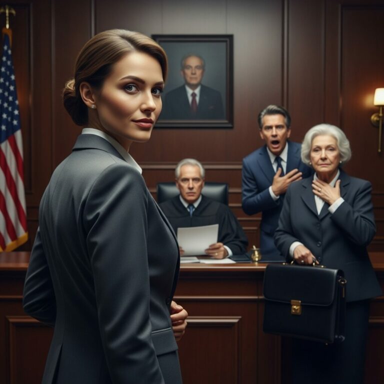 “My mother-in-law sneered, ‘Enjoy your new home under the bridge, beggar.’ My husband didn’t defend me; he just laughed, ‘Don’t expect a visit.’ They thought they had stripped me of everything. But as the judge opened my file, the courtroom went silent. ‘Is this… authentic?’ he gasped. I leaned in, whispering so only they could hear: ‘I didn’t just sign the divorce papers; I bought the bank that owns your house.’ Their faces drained of all color. The real game was just beginning.”