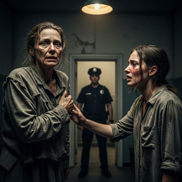 The call came after midnight. “Ma’am, your mother is alive,” the officer said. “That’s impossible,” I whispered. “We buried her ten years ago.”  When I saw her—shaking, bruised, eyes empty—she looked at me and asked, “Who are you?” In that moment, I knew the funeral was a lie. And someone had stolen a decade of my life.