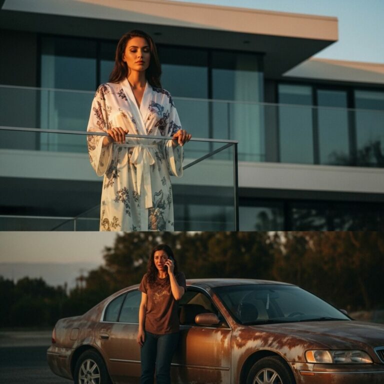 “My parents handed my sister 35,000 dollars for her dreams while spitting in my face. ‘You’re a failure,’ my father sneered, ‘Go fight for your life—you get nothing from us.’ So, I left that night with zero dollars and a heart full of rage. Four years later, my sister pulled her rusted car up to my two-million-dollar mansion, trembling as she called our dad: ‘Dad, why does she have all this?’ Want to know how I turned their cruelty into my empire?”