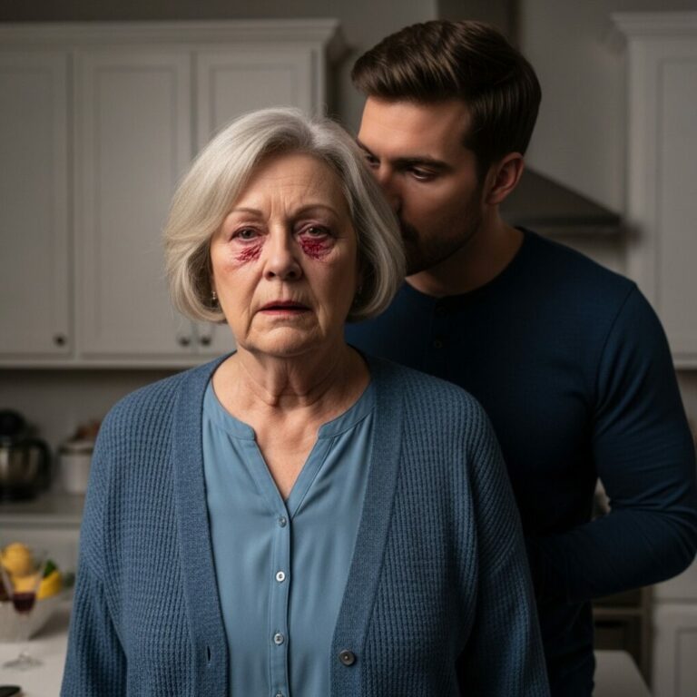 My own son leaned close and whispered, “You’ll be easier to hide now.” Then darkness swallowed my world. I couldn’t scream. I couldn’t see. While my family froze in horror, I forced myself to breathe and listen. They thought I was broken forever. But lying there in silence, I realized something terrifying—and powerful. This wasn’t the end of my story. It was the beginning of a plan he never saw coming.