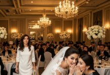 I walked into my brother’s engagement party, and the room went quiet. The bride leaned in and whispered with a smile, “The stinky country girl is here.” I said nothing, just held my glass and smiled back. She had no idea I owned the hotel she was standing in. And by the end of that night, her entire family would learn exactly who I was.